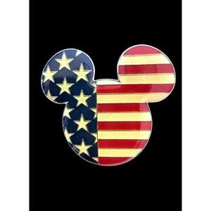 Disney Vacation Club 9/11 Remembrance 2001 American Flag Mickey Pin